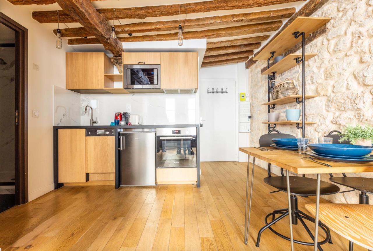 Peaceful Apartment - 1Br-4P - Arts Et Metiers Париж Екстериор снимка